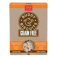 Cloud Star Grain Free Oven Baked Buddy Biscuits Dog Treats - Homestyle Peanut Butter 14oz Fashion