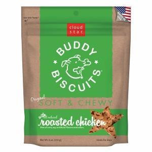 Cloud Star Grain Free Itty Bitty Buddy Biscuits Rotisserie Chicken 7 oz. Bag For Sale