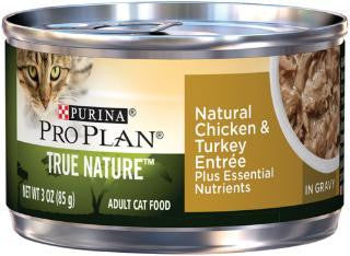 Pro Plan True Nature Grain Free Chicken-Turkey-Gravy Cat 24-3Z For Discount