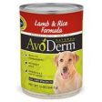 AvoDerm Natural Lamb Meal & Rice - Dog 12-13 oz. Hot on Sale