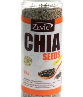 Zevic Organic White Chia Seeds 200 Gm Online Hot Sale