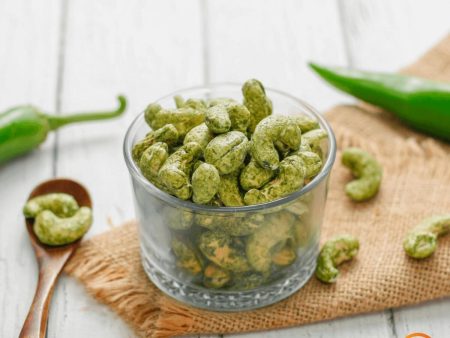 Green Chilli Cashews Online now