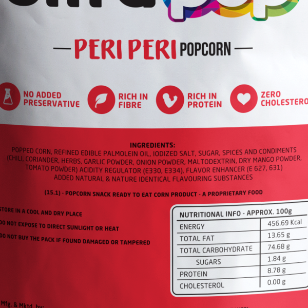 Ultrapop Peri Peri Thriller Popcorn Online Hot Sale