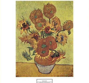 Vase with Fifteen Sunflowers, c.1888 For Discount