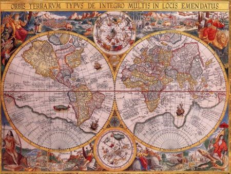 Map - Orbis Terrarum For Cheap