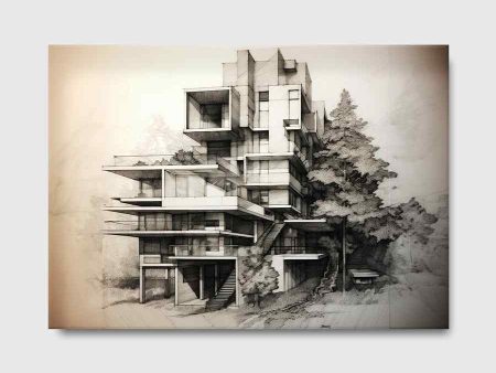 Woodsy Chalet Sketch Online Hot Sale