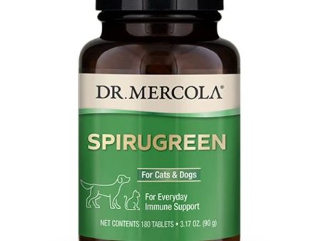 Dr. Mercola Spirugreen Pet Supplement 180 Tablets Online Sale