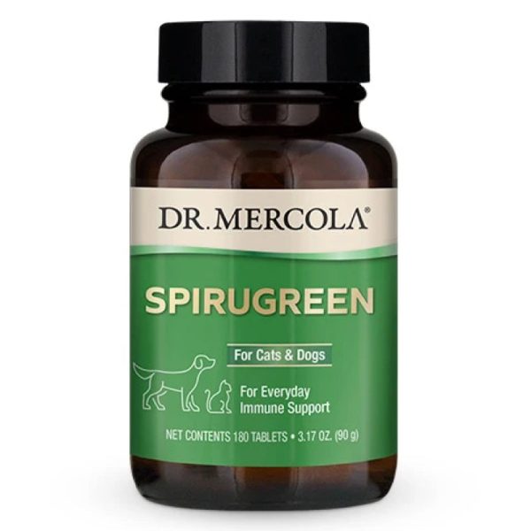 Dr. Mercola Spirugreen Pet Supplement 180 Tablets Online Sale