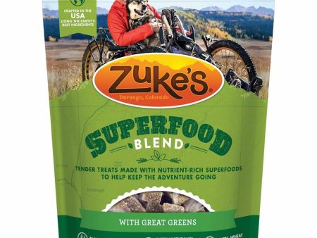 Zuke s SuperFood Blend With Great Greens Dog Treats 6oz Cheap