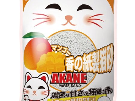 2 FOR $22: Akane Mango Paper Cat Litter 7L on Sale