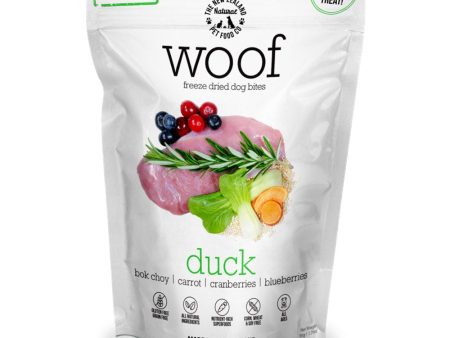 WOOF Duck Freeze Dried Dog Bites Treats 50g on Sale