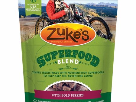 Zuke s SuperFood Blend With Bold Berries Dog Treats 6oz For Discount