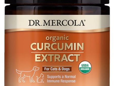 10% OFF (Exp Jun 25): Dr. Mercola Organic Curcumin Extract Pet Supplement For Cats & Dogs 75g Sale