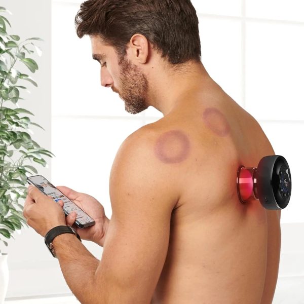 Relievacup Pro Smart Cupping Device with Red Light Therapy For Discount