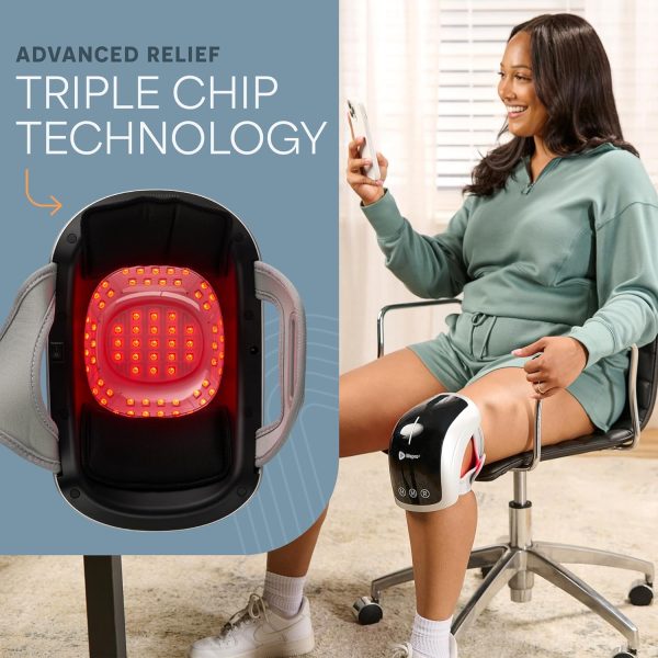 Biorecover Pro Light Therapy Knee Massager with Heat For Cheap