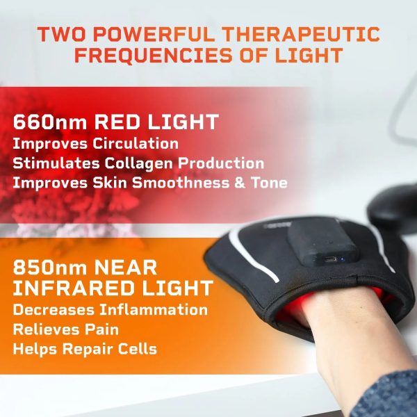 AllevaGlove Red Light Therapy Glove Online Sale