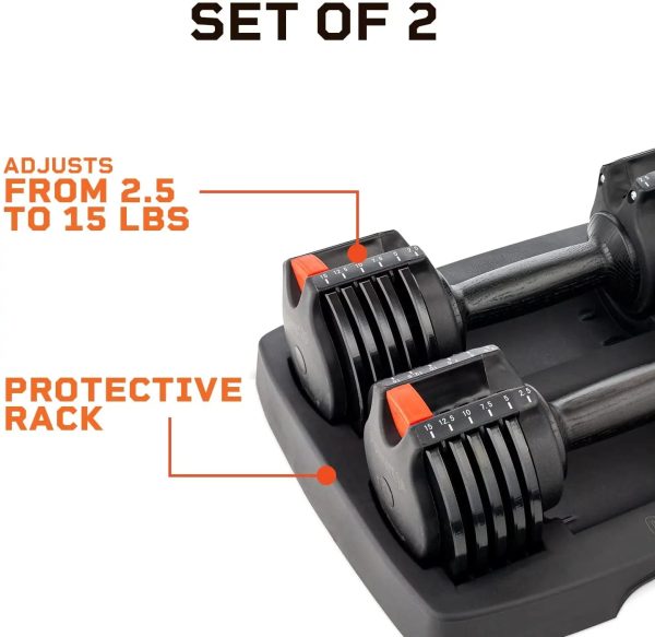 PowerUp  Adjustable Dumbbells For Discount