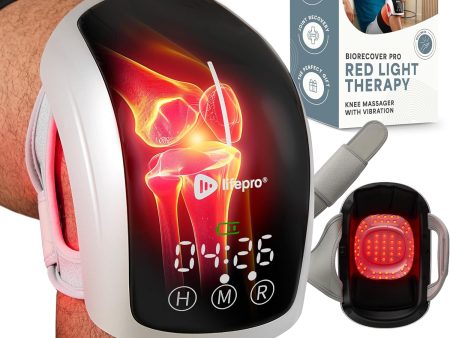 Biorecover Pro Light Therapy Knee Massager with Heat For Cheap