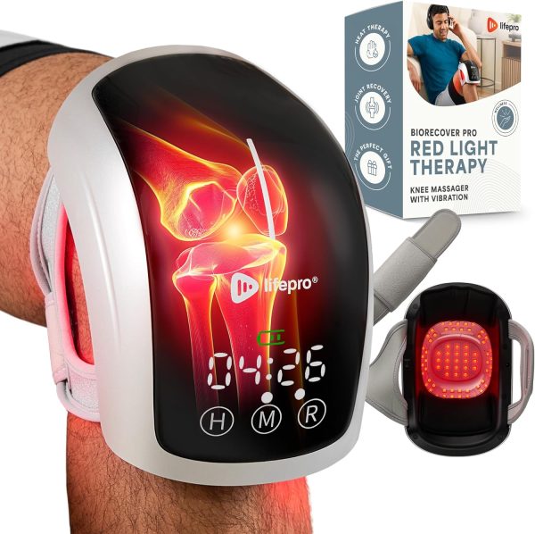 Biorecover Pro Light Therapy Knee Massager with Heat For Cheap