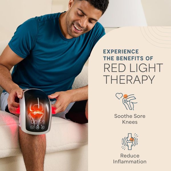 Biorecover Pro Light Therapy Knee Massager with Heat For Cheap